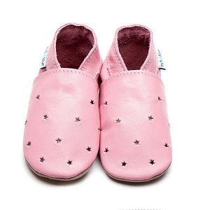 MICHELINE MILKY WAY:ROSE CLAIR/CUIR LISSE/