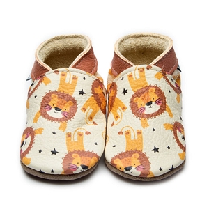 39949 ROAR:BEIGE/CUIR LISSE/MARRON ET CAMEL