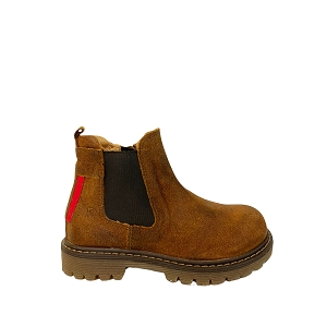 9047 8501:CAMEL/CUIR VELOURS ET NUBUCK/ROUGE