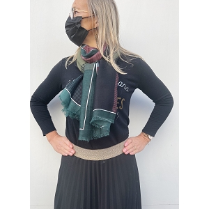  YF5227<br>BORDEAUX TEXTILE VERT