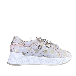 24501 2317:GRIS CLAIR/CUIR VELOURS ET NUBUCK/OR