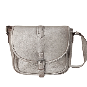 CHOUPINOU CHLOE:ARGENT/CUIR BUFFLE/