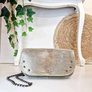 CUIR METALLISE
