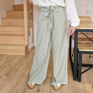  LILIE 6<br>VERT TEXTILE BLANC
