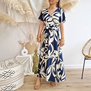  LILIE 11<br>BLEU MARINE TEXTILE BLANC