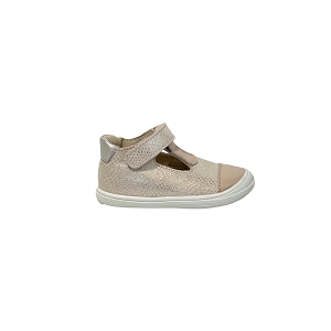 ILOU DEFI:ROSE/CUIR LISSE/