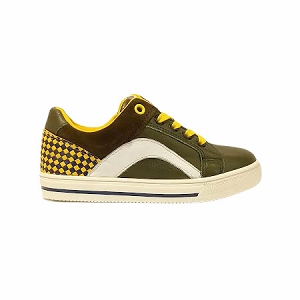 R0701 5442:KAKI/CUIR LISSE/