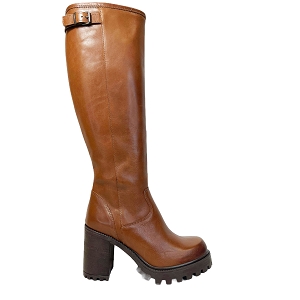 0795 IMMA:CAMEL/CUIR LISSE/
