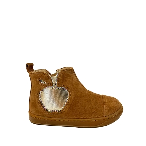 37952 BOUBA NEW APPLE:CAMEL/CUIR VELOURS ET NUBUCK/