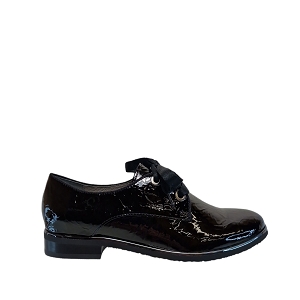 XERISE  BABYBOTTE HERNE:NOIR VERNIS/CUIR VERNIS/