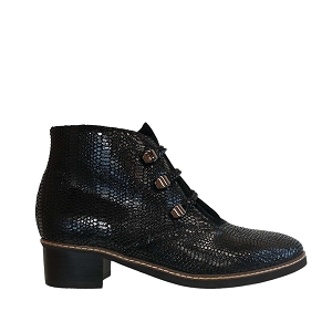 GAVET SALOM:NOIR/CUIR LISSE/
