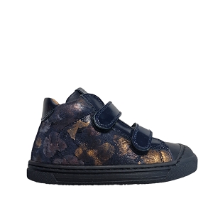 SERGIO MILENA 1823:BLEU MARINE/CUIR LISSE/