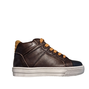 YWPLA10 KASTOR:CHOCOLAT/CUIR LISSE/