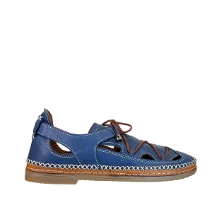  MELINCOURT<br>BLEU MARINE CUIR LISSE 