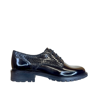 5632 PIREX:NOIR/CUIR VERNIS/