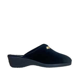 RUBINA W BABIOLE:NOIR/TEXTILE/