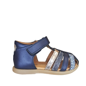  TERYAKI<br>BLEU MARINE CUIR LISSE 