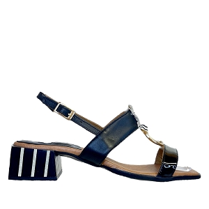  2373<br>NOIR AUTRE VERNIS BLANC