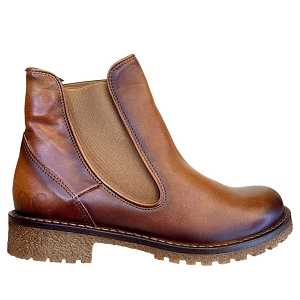8553 E014:CAMEL/CUIR LISSE/