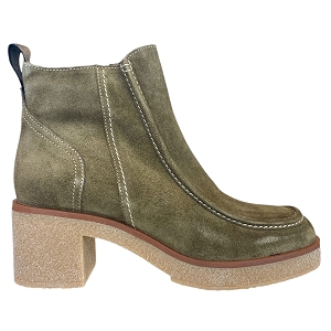 27273 BAYAN:MARRON GLACE/CUIR VELOURS ET NUBUCK/