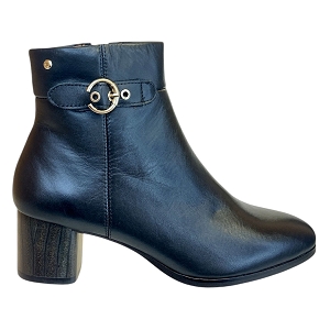 XATIVA CALFAT 8588:NOIR/CUIR LISSE/