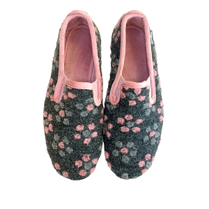 VANINA<br>GRIS ANTHRACITE TEXTILE ROSE