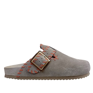  409<br>TAUPE CUIR VELOURS ET NUBUCK ORANGE
