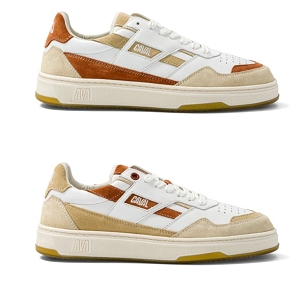  PLAYGROUND<br>TERRACOTTA CUIR LISSE BEIGE ET TAUPE