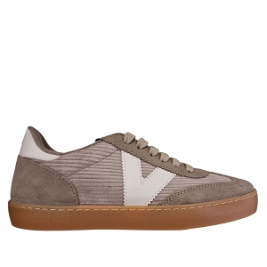 FOLY 1 26220:TAUPE/CUIR VELOURS ET NUBUCK/