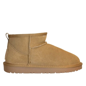MALAGA ULTRA MINI:CAMEL/CUIR VELOURS ET NUBUCK/