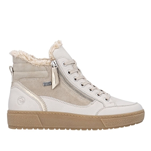 NAVIDAD D2T72 TEX MOUTON:ECRU/CUIR LISSE/
