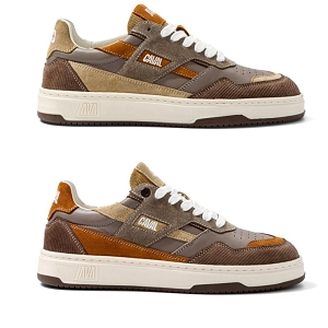  PLAYGROUND<br>CHOCOLAT CUIR VELOURS ET NUBUCK CHOCOLAT