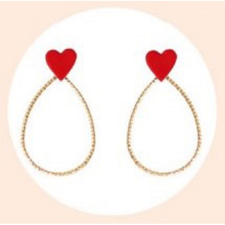 Jeanne et jo<br>coeur goutte rouge