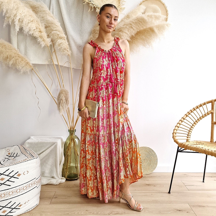 Rannou shop<br>queen 3 rose fushia