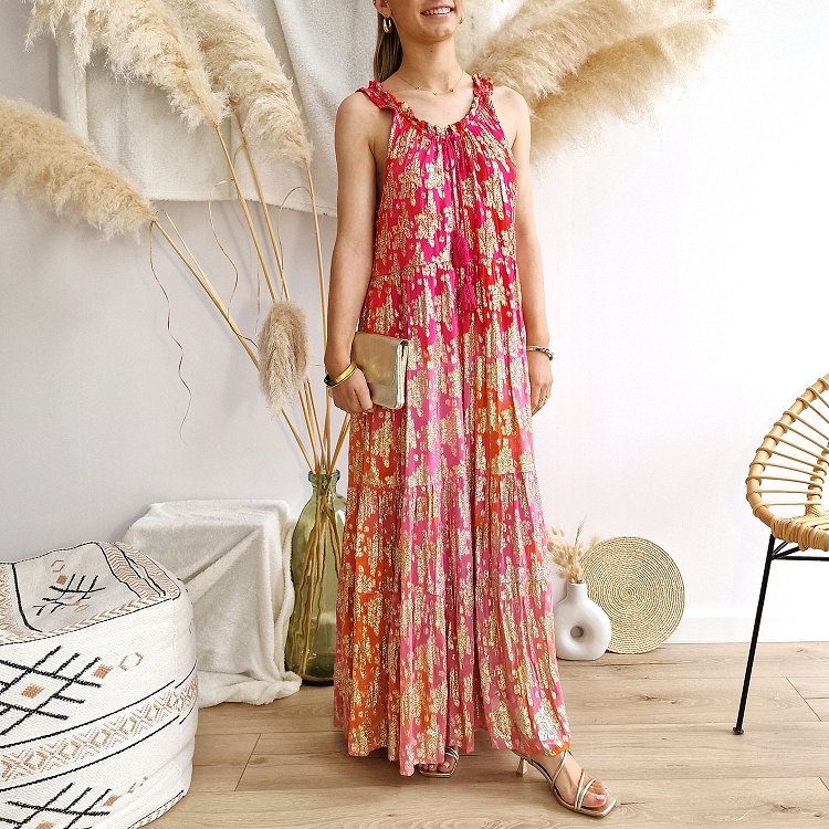 Rannou shop<br>queen 3 rose fushia5156301_2