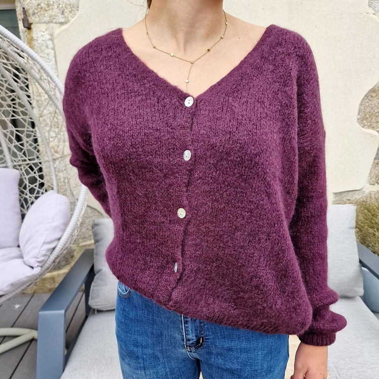 Rannou shop<br>elodie aubergine