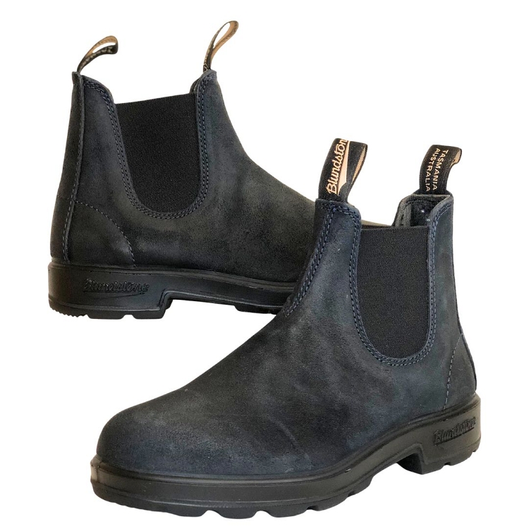 Blundstone<br>wax suede 1911 bleu marine5180302_4