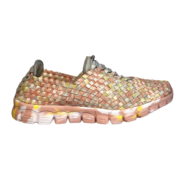 Rannou Coco abricot baskets et tennis 1539 rose femme