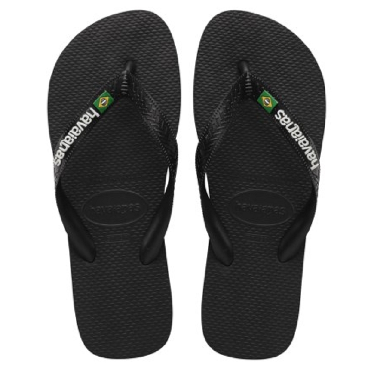Havaianas<br>brasil logo noir
