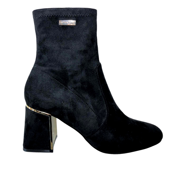 Tropeziennes<br>dame noir velours