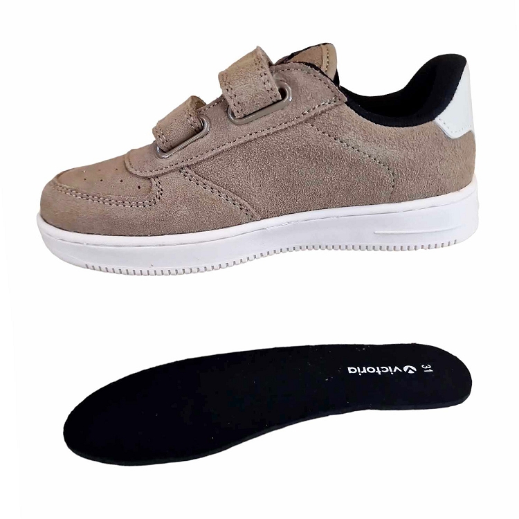 Victoria<br>double velcro taupe6248702_4