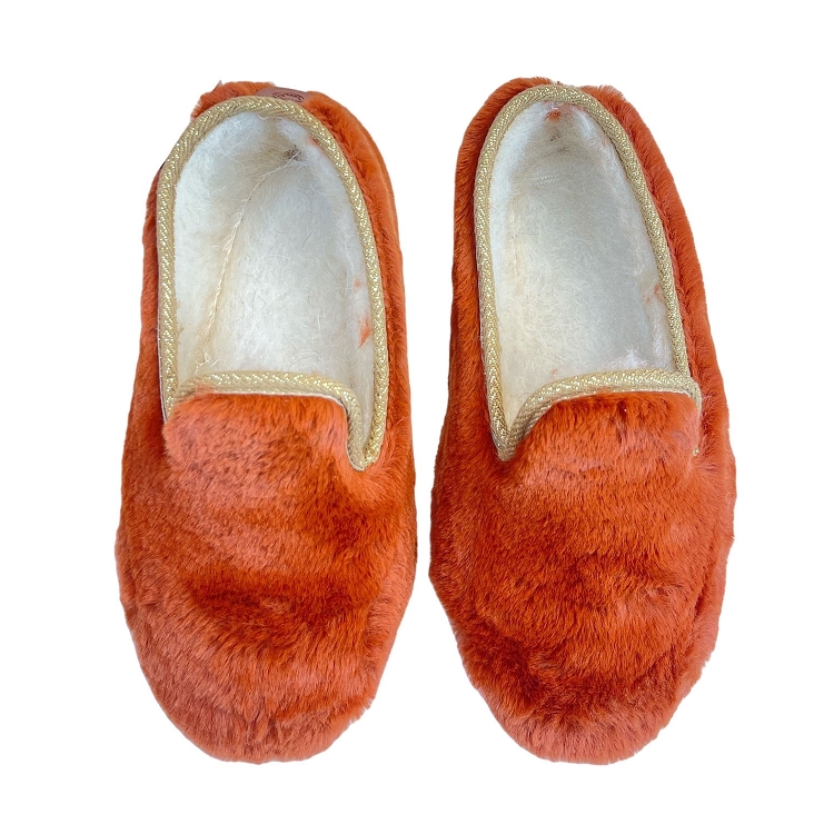 Chausse mouton<br>caresse brique6256101_2