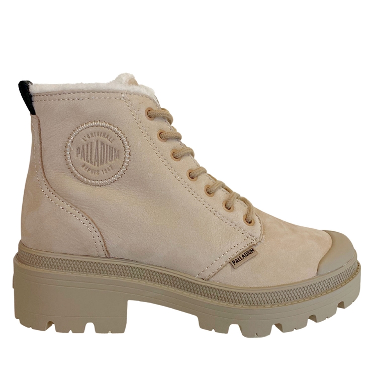 Palladium pallabase wool camel