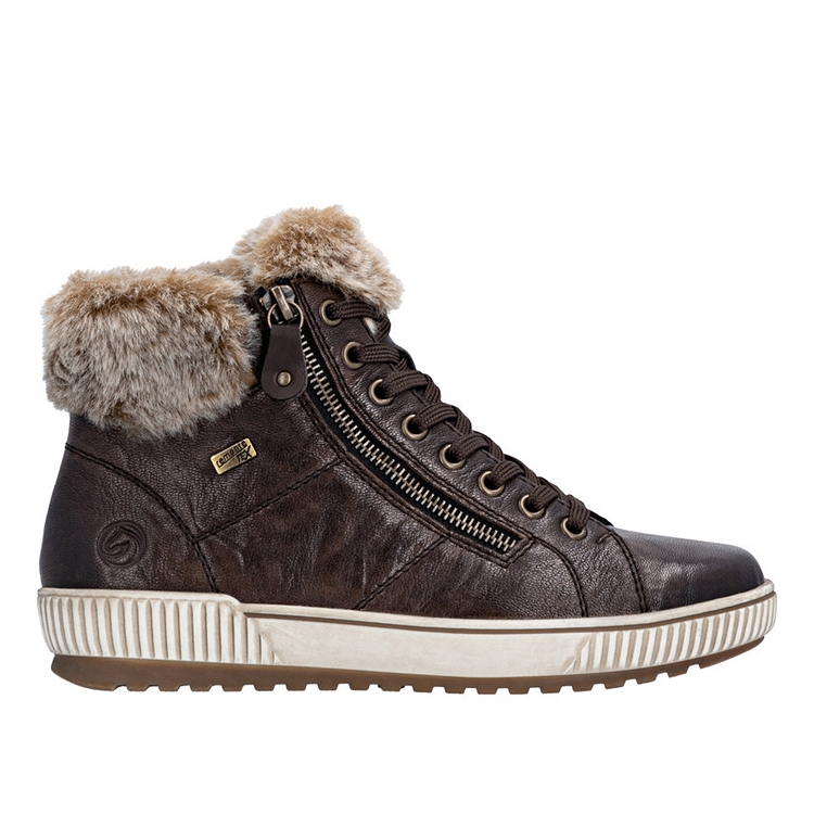 Remonte<br>d0780 tex mouton chocolat