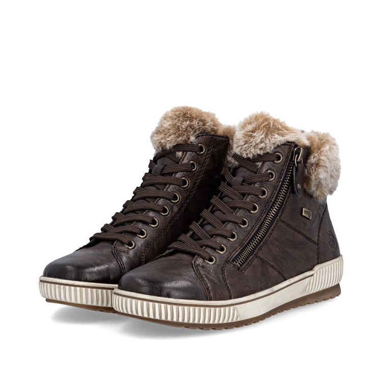 Remonte<br>d0780 tex mouton chocolat6388401_2