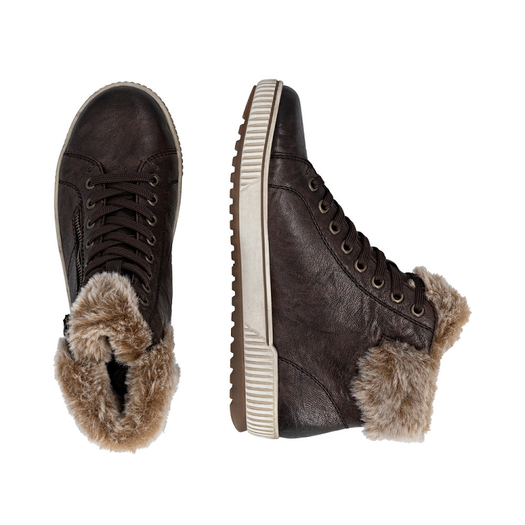 Remonte<br>d0780 tex mouton chocolat6388401_3