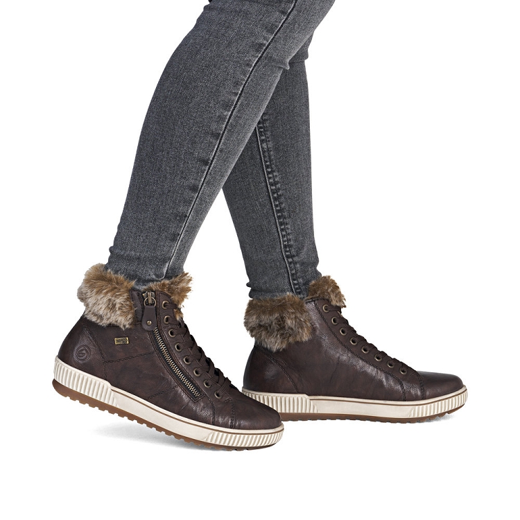 Remonte<br>d0780 tex mouton chocolat6388401_6