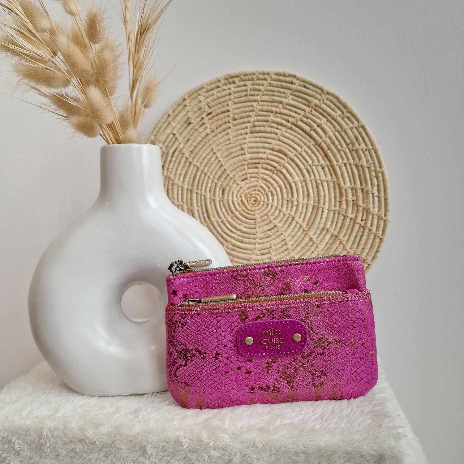 Rannou Mila louise sacs palma ep prune maroquinerie