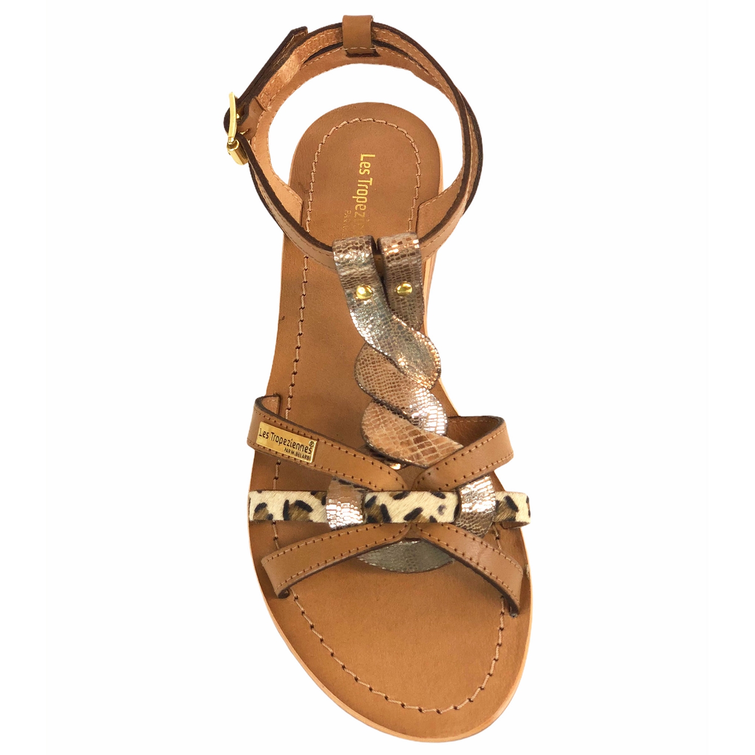 Rannou Tropeziennes sandales hams camel femme