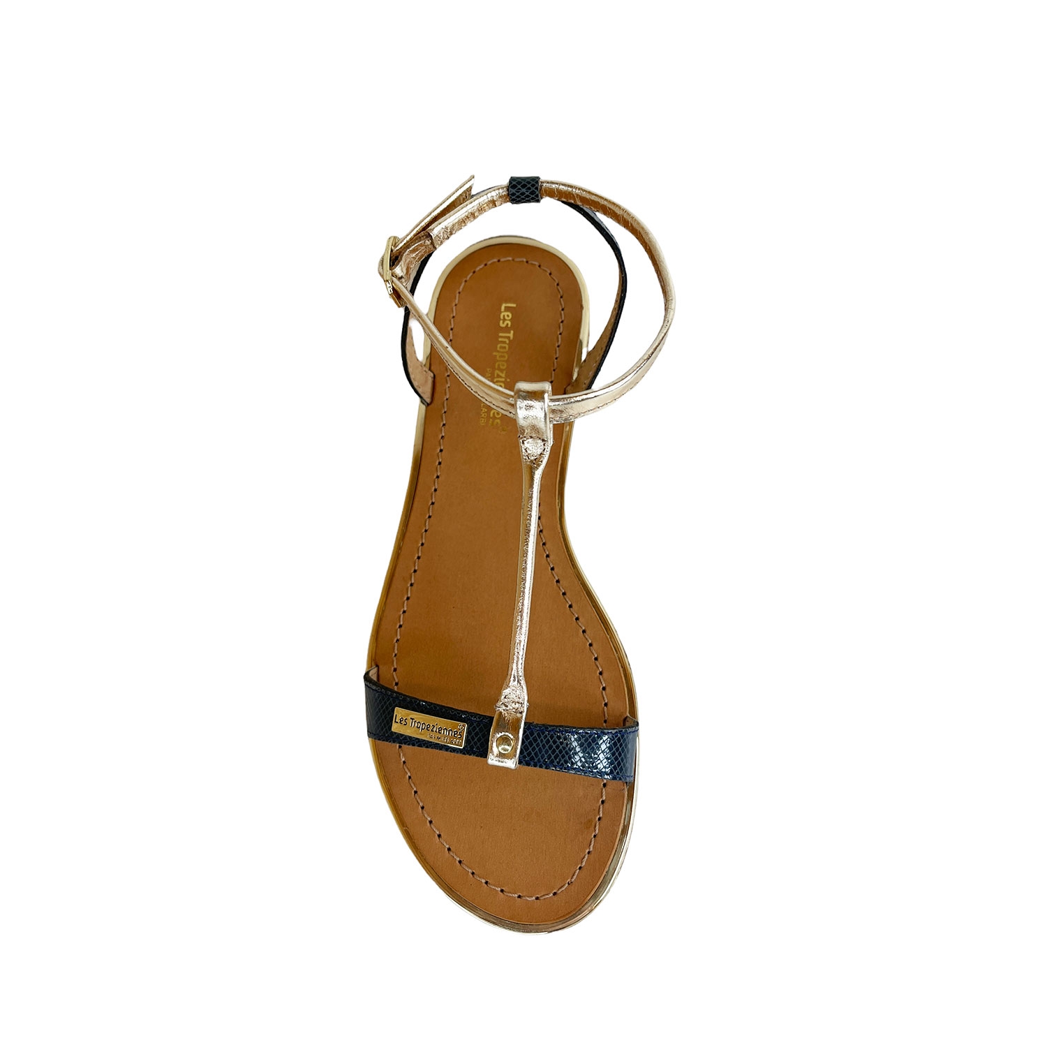 Rannou Tropeziennes sandales et mules hanakin bleu femme